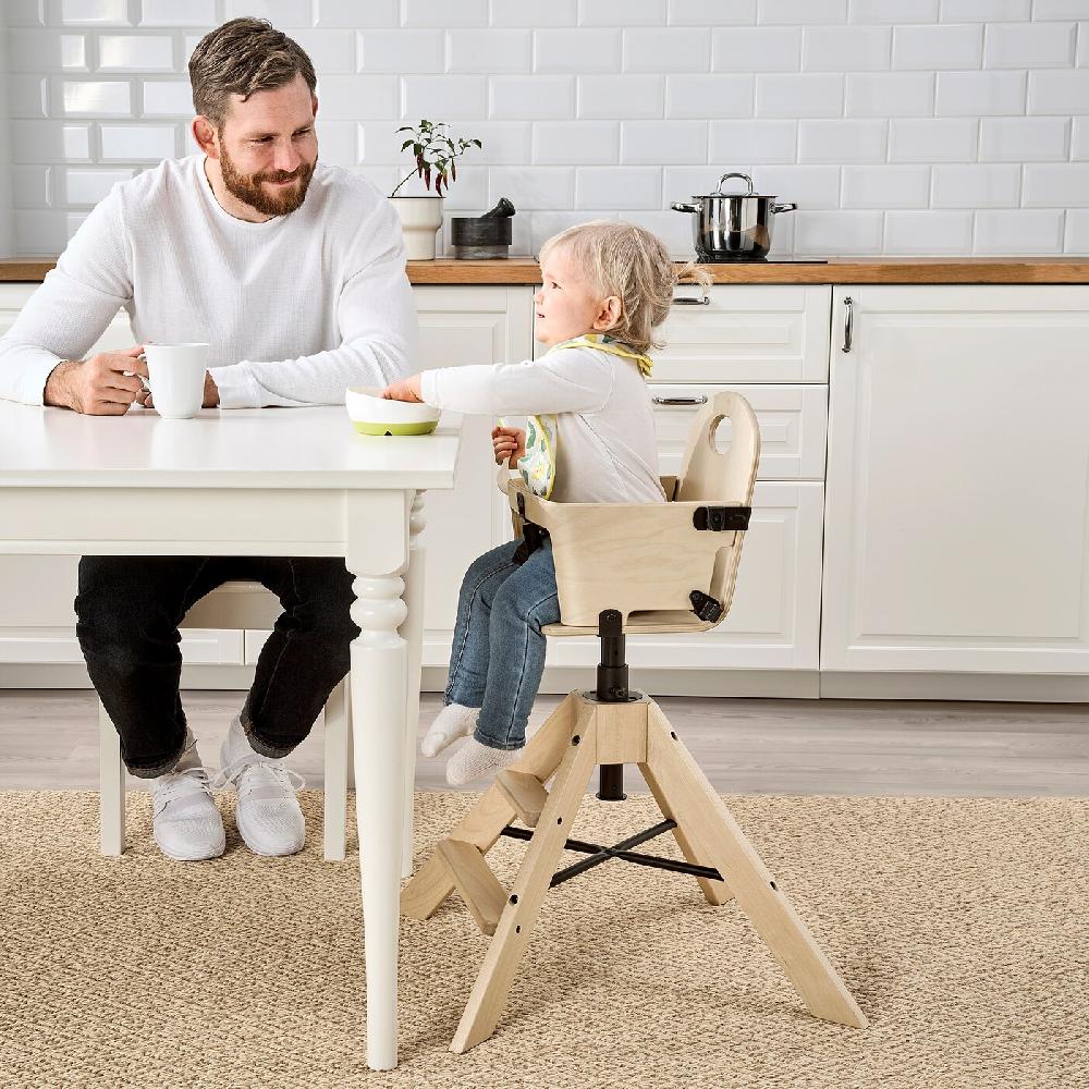 IKEA GRÅVAL Sedia Junior/seggiolone Con Vassoio Betulla