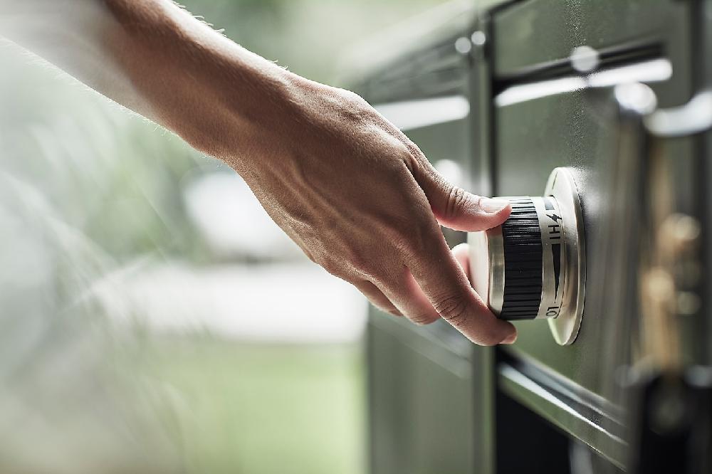 IKEA GRILLSKÄR Bruciatore Laterale Nero/inox Da Esterno 48x61 Cm