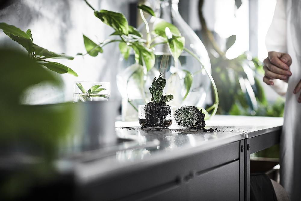 IKEA GRILLSKÄR Scaffale Per Isola Cucina Inox 86x61 Cm