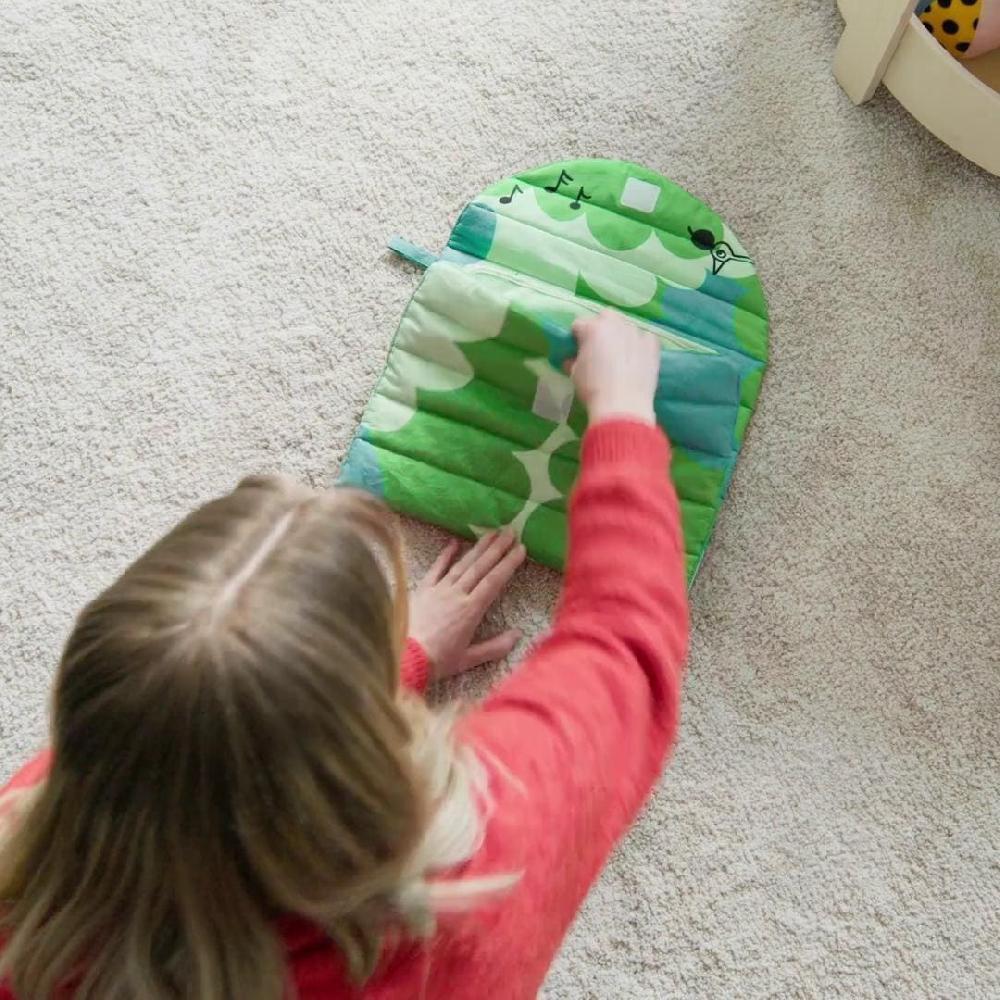 IKEA GRÖNFINK Materassino Per Fasciatoio Pieghevole/verde 70x35 Cm