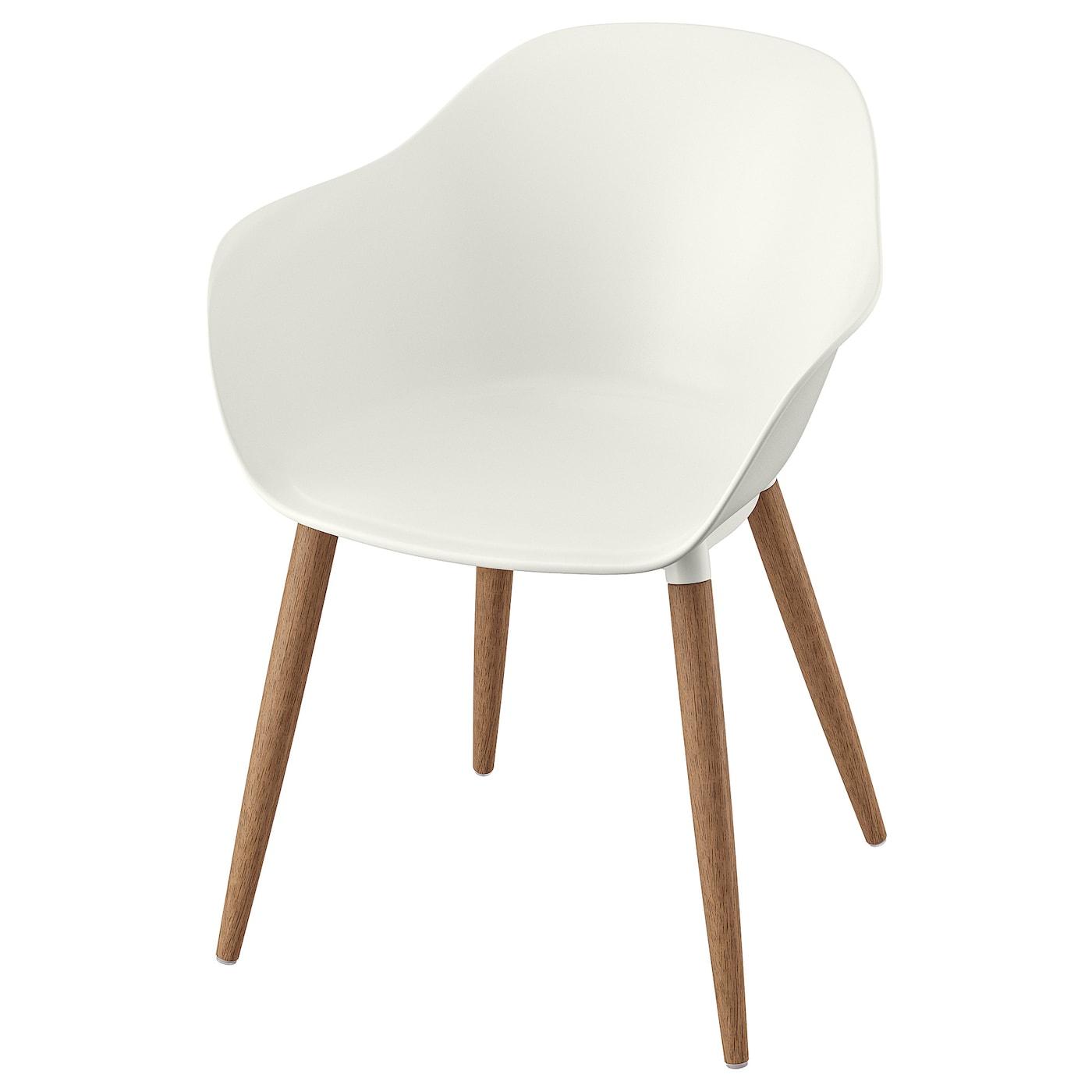 IKEA GRÖNSTA Sedia con braccioli interno/esterno bianco