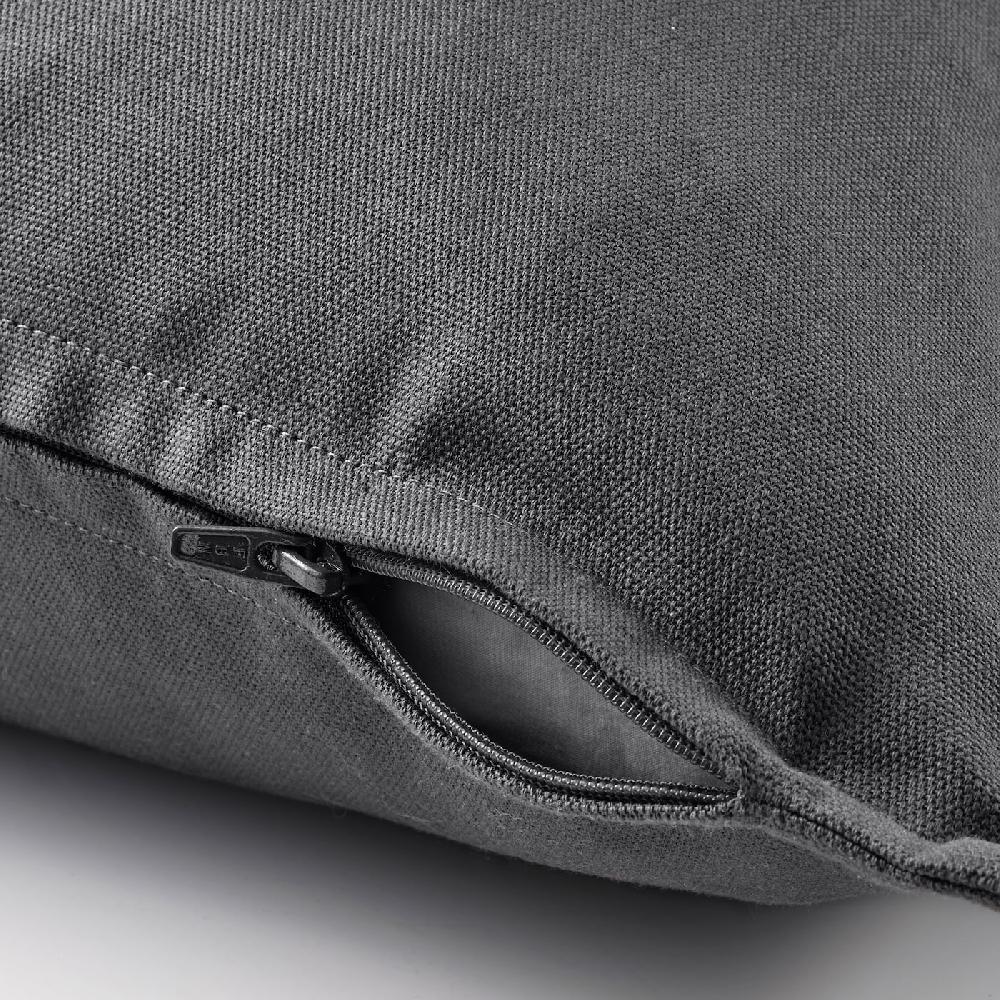 IKEA GURLI Fodera Per Cuscino Grigio Scuro 50x50 Cm