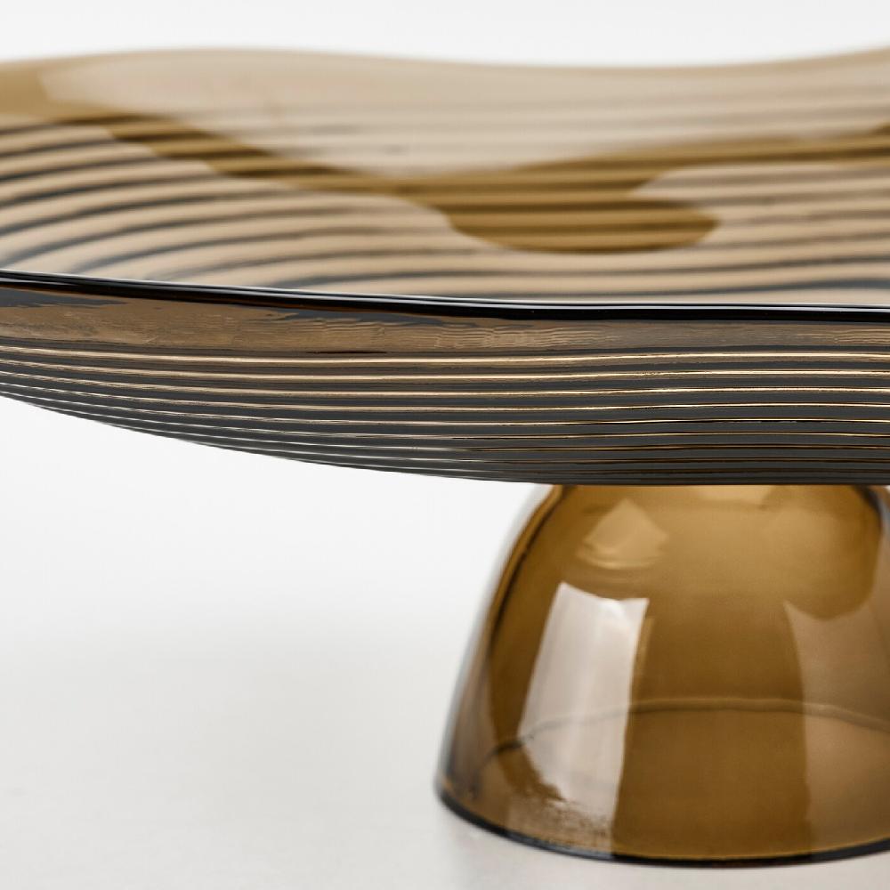 IKEA HÄCKPOPPEL Ciotola Decorativa Con Base Marrone 24 Cm