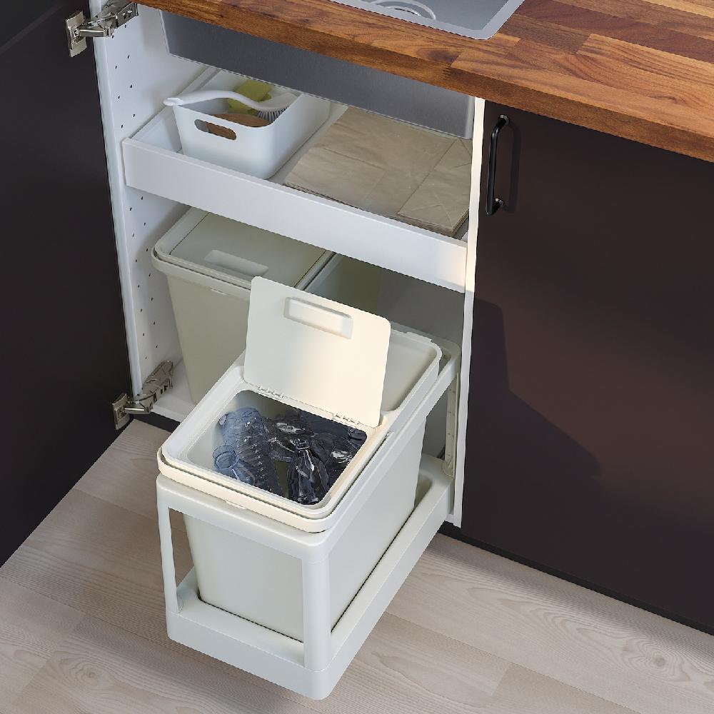 IKEA HÅLLBAR Struttura Estraib Raccolta Differen Grigio Chiaro