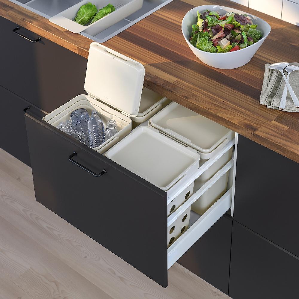 IKEA HÅLLBAR Struttura Secchi Per Differenziata Bianco 60 Cm