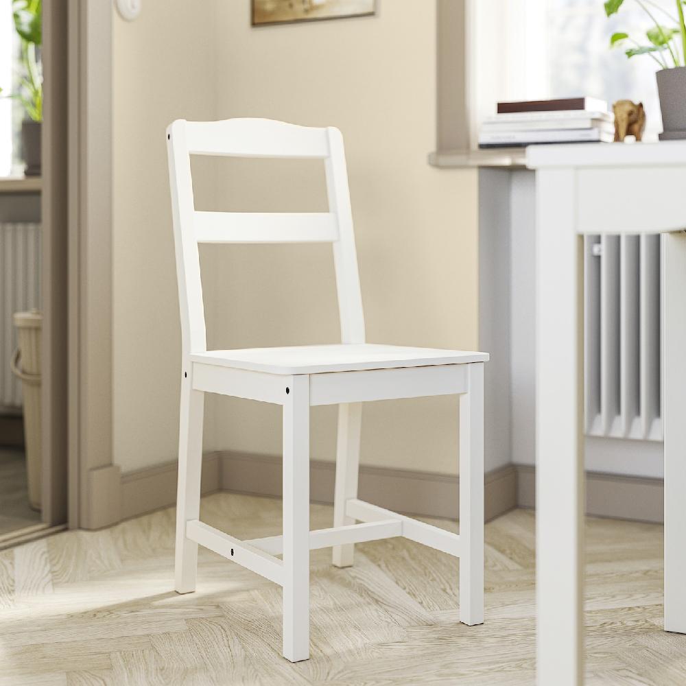IKEA HAUGA / HAUGA Tavolo E 6 Sedie Bianco/bianco 168x74 Cm