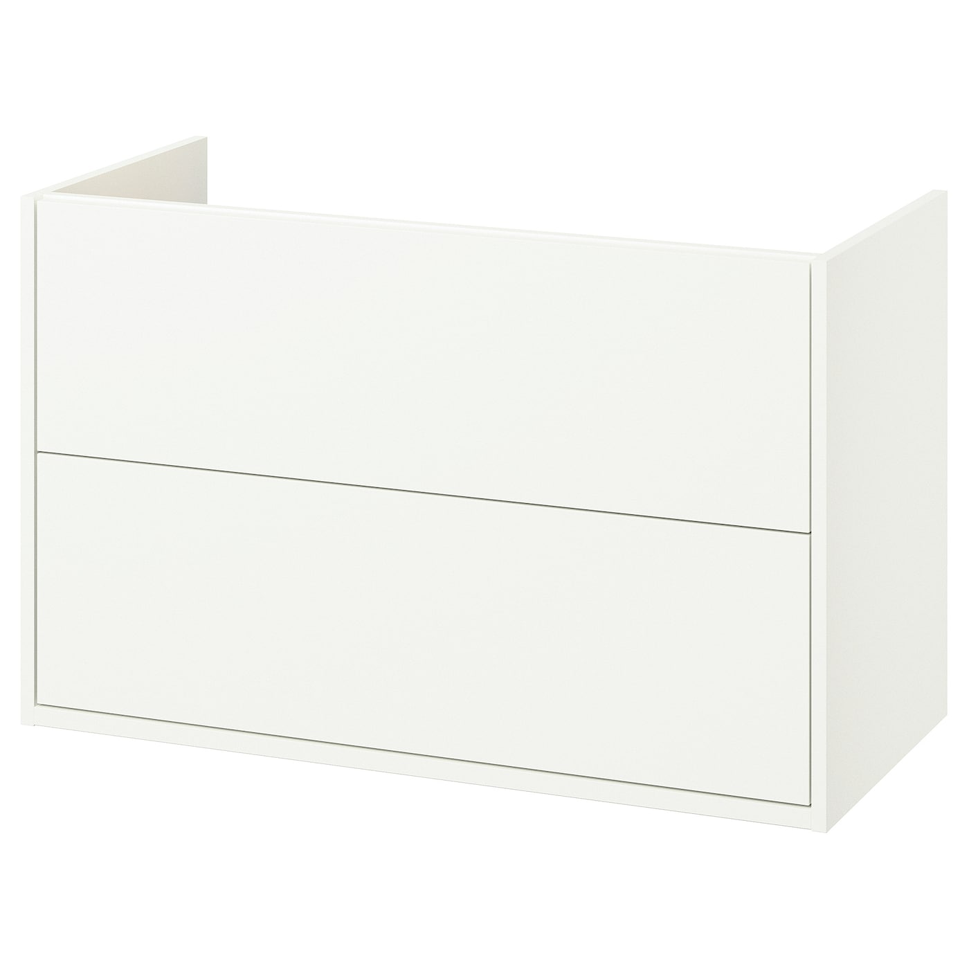 IKEA HAVBÄCK Mobile Per Lavabo Con Cassetti Bianco 100x48x63 Cm