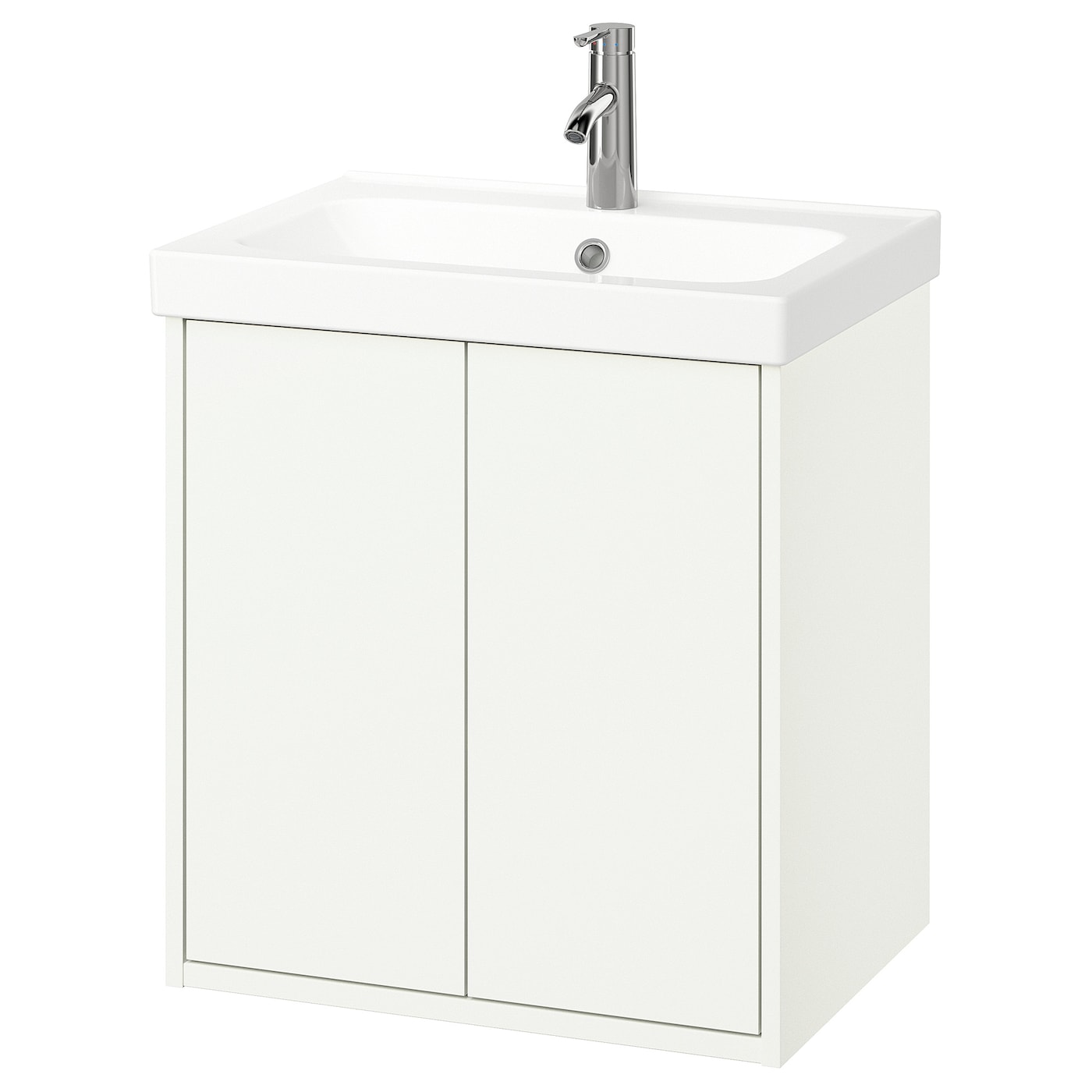 IKEA HAVBÄCK / ORRSJÖN Mobile lavabo/ante/lavabo/miscelat bianco 62x49x69 cm