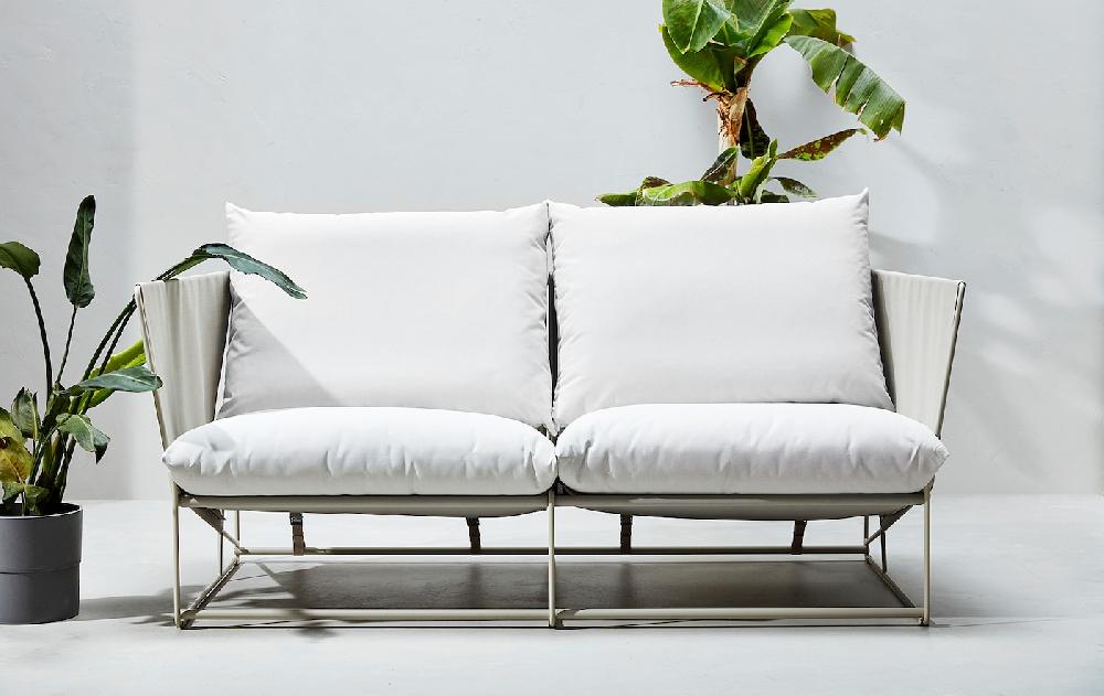 IKEA HAVSTEN Divano A 2 Posti Da Esterno Beige/beige