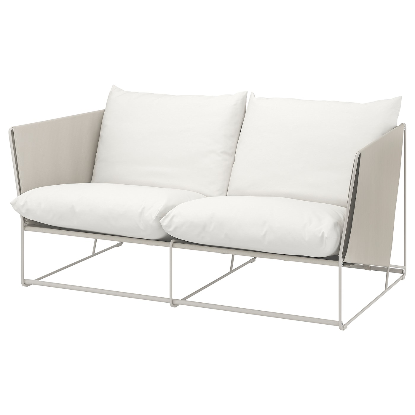 IKEA HAVSTEN Divano A 2 Posti Da Esterno Beige/beige