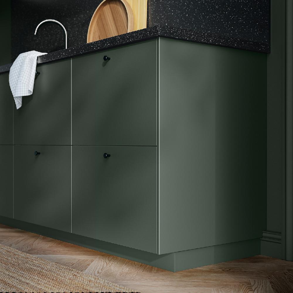 IKEA HAVSTORP Rivestimento Laterale Verde Intenso 39x86 Cm