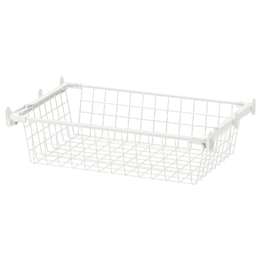 IKEA HJÄLPA Cestello con binario estraibile bianco 60x40 cm