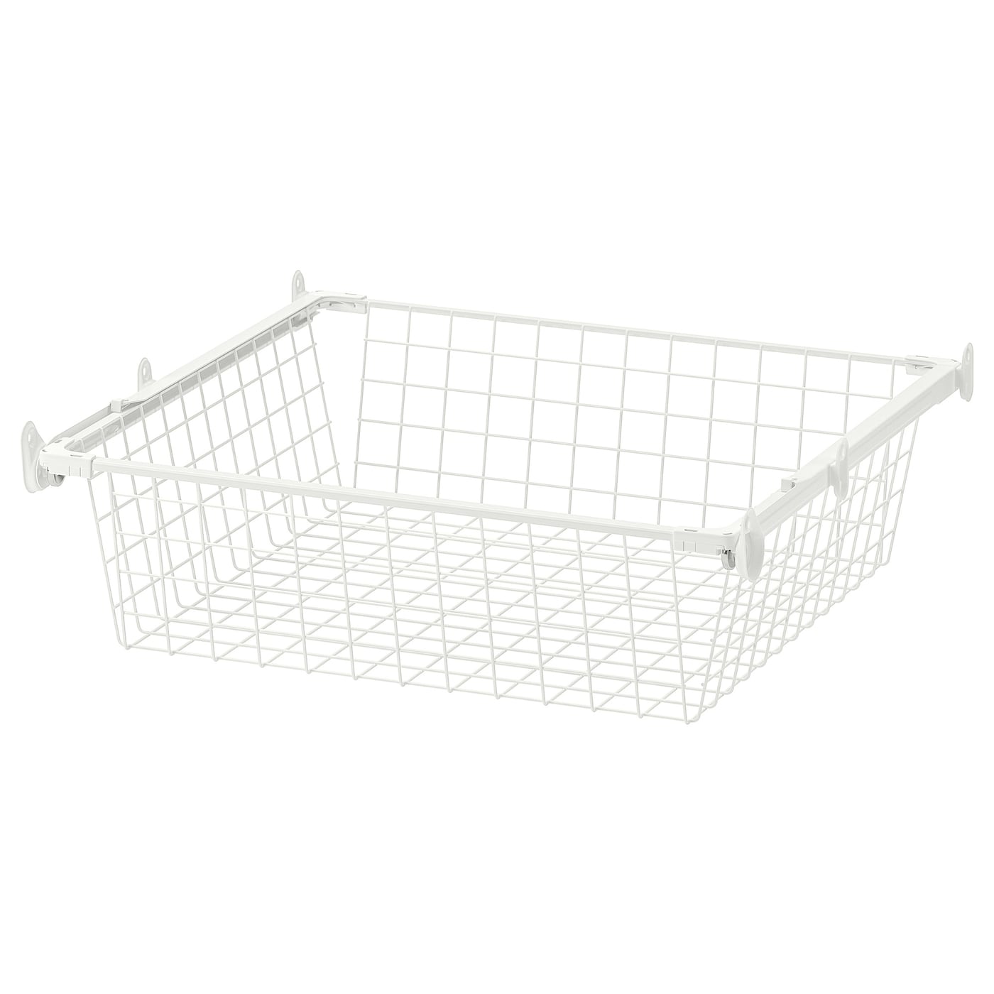 IKEA HJÄLPA Cestello con binario estraibile bianco 60x55 cm
