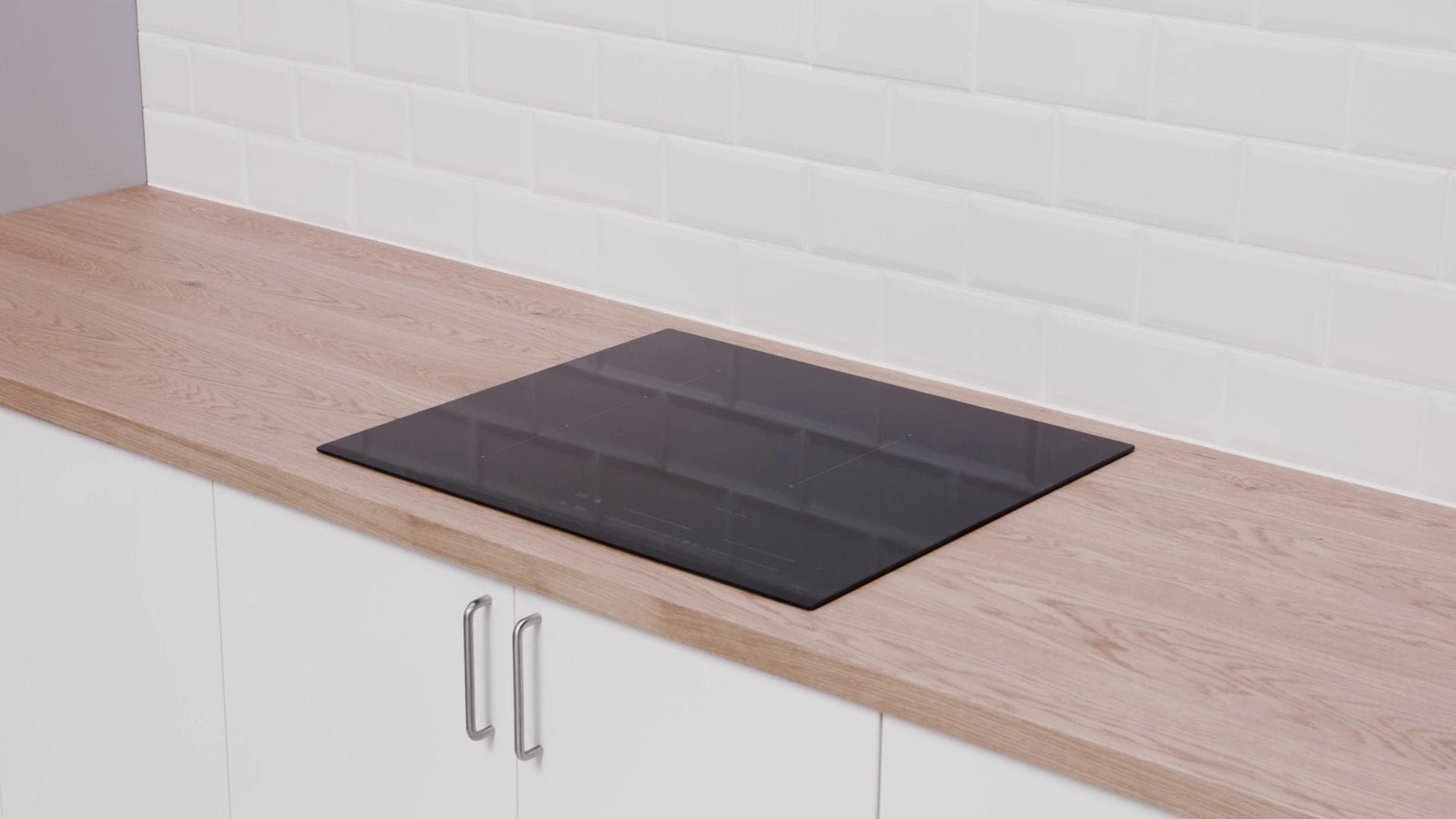 IKEA HÖGKLASSIG Piano Cottura A Induzione IKEA 700 Nero 59 Cm