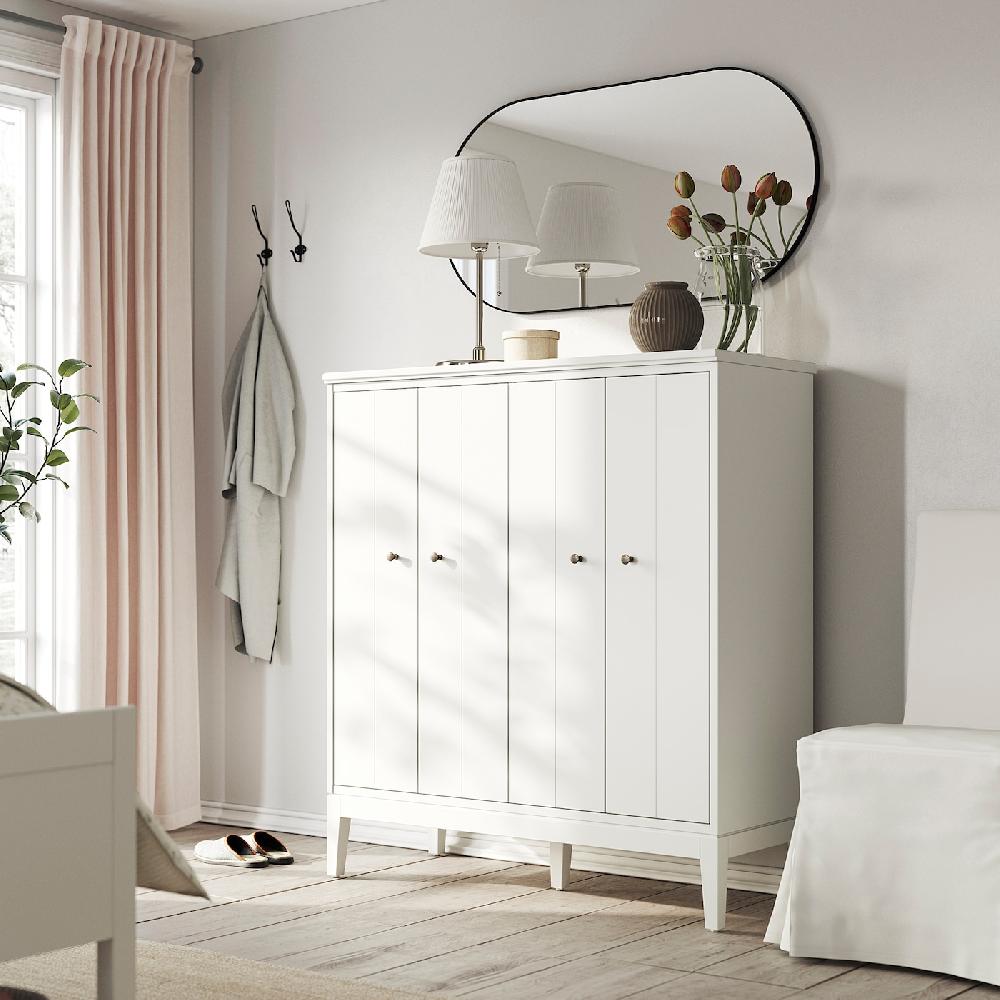 IKEA IDANÄS Mobile Con Ante A Libro Bianco 121x135 Cm