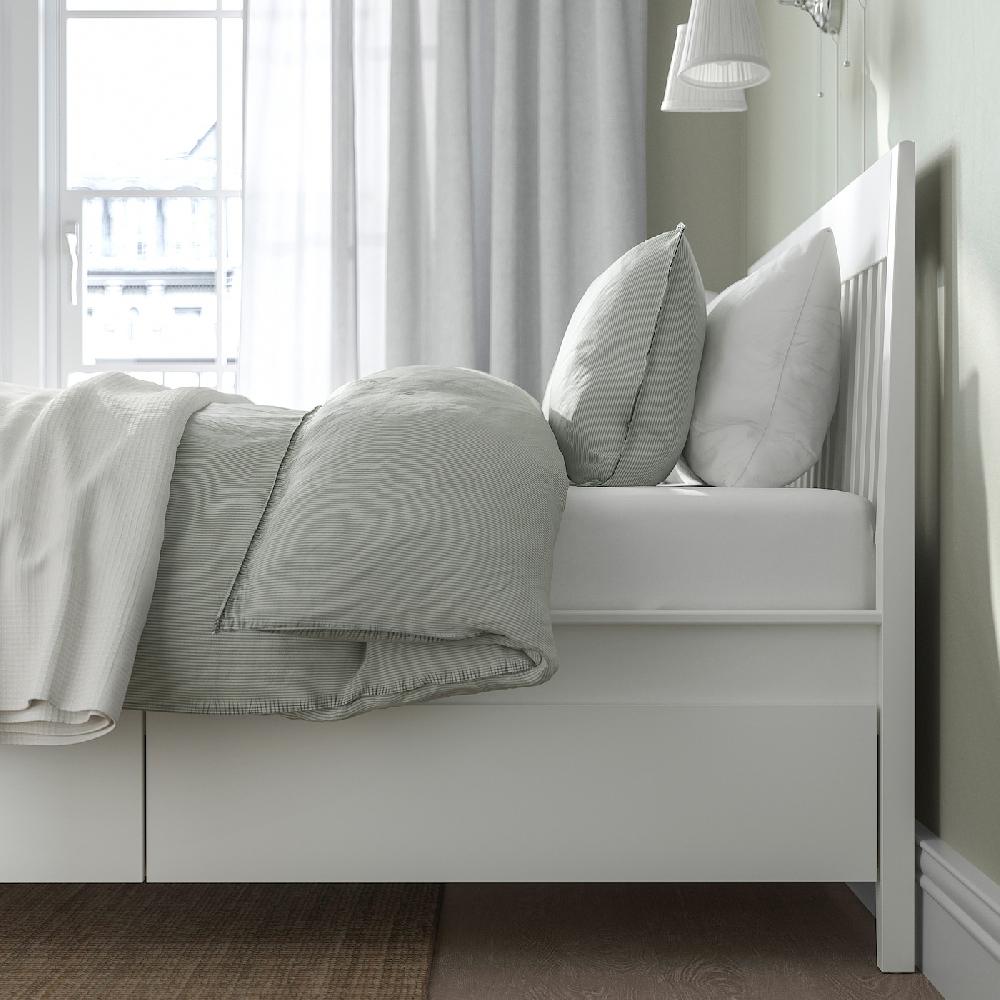 IKEA IDANÄS Struttura Letto Con Cassetti Bianco 180x200 Cm