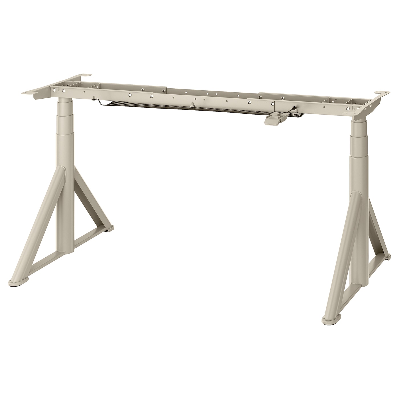 IKEA IDÅSEN Base con altezza regolabile el beige 146x70 cm