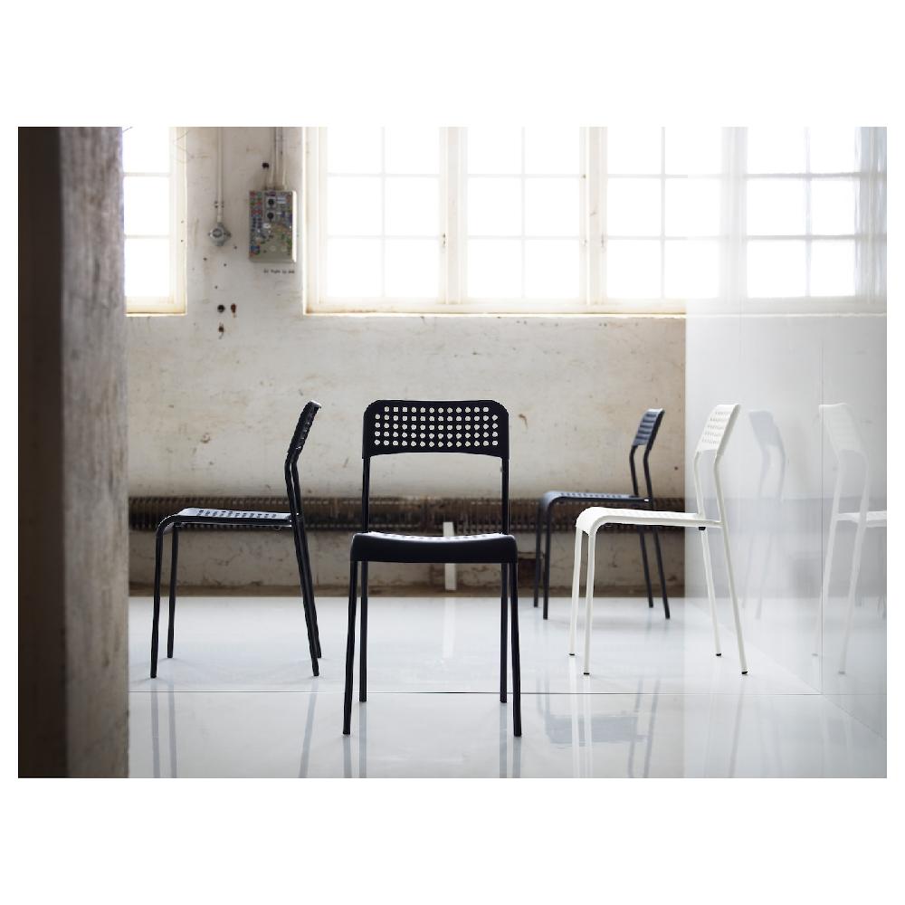 IKEA ADDE Sedia Nero