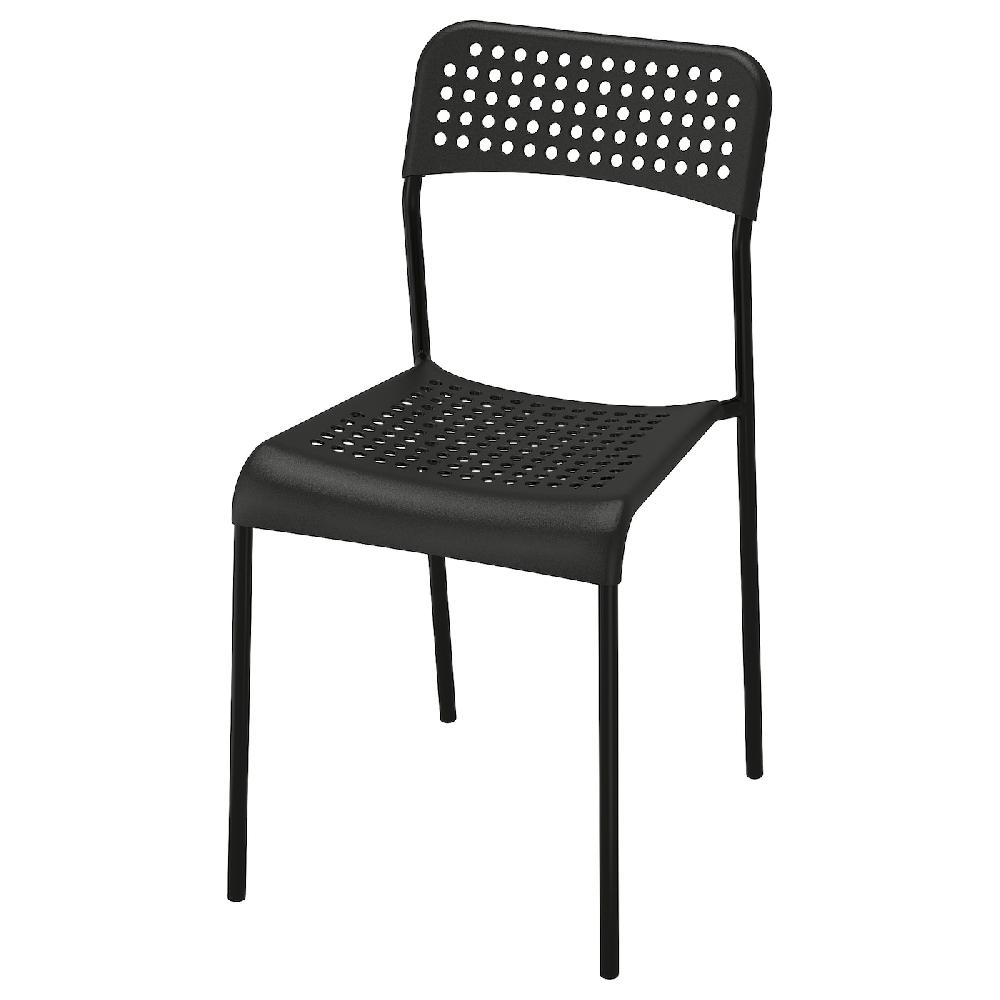 IKEA ADDE Sedia Nero