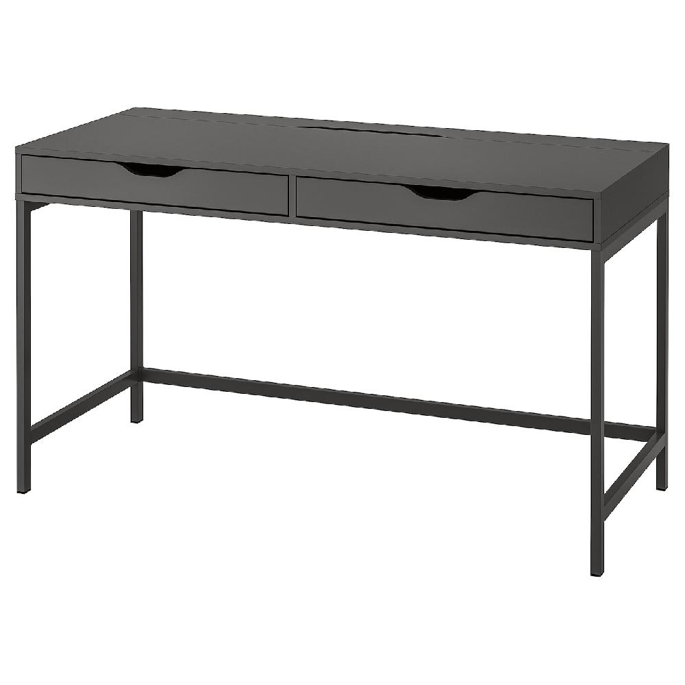 IKEA ALEX Scrivania grigio scuro 132x58 cm