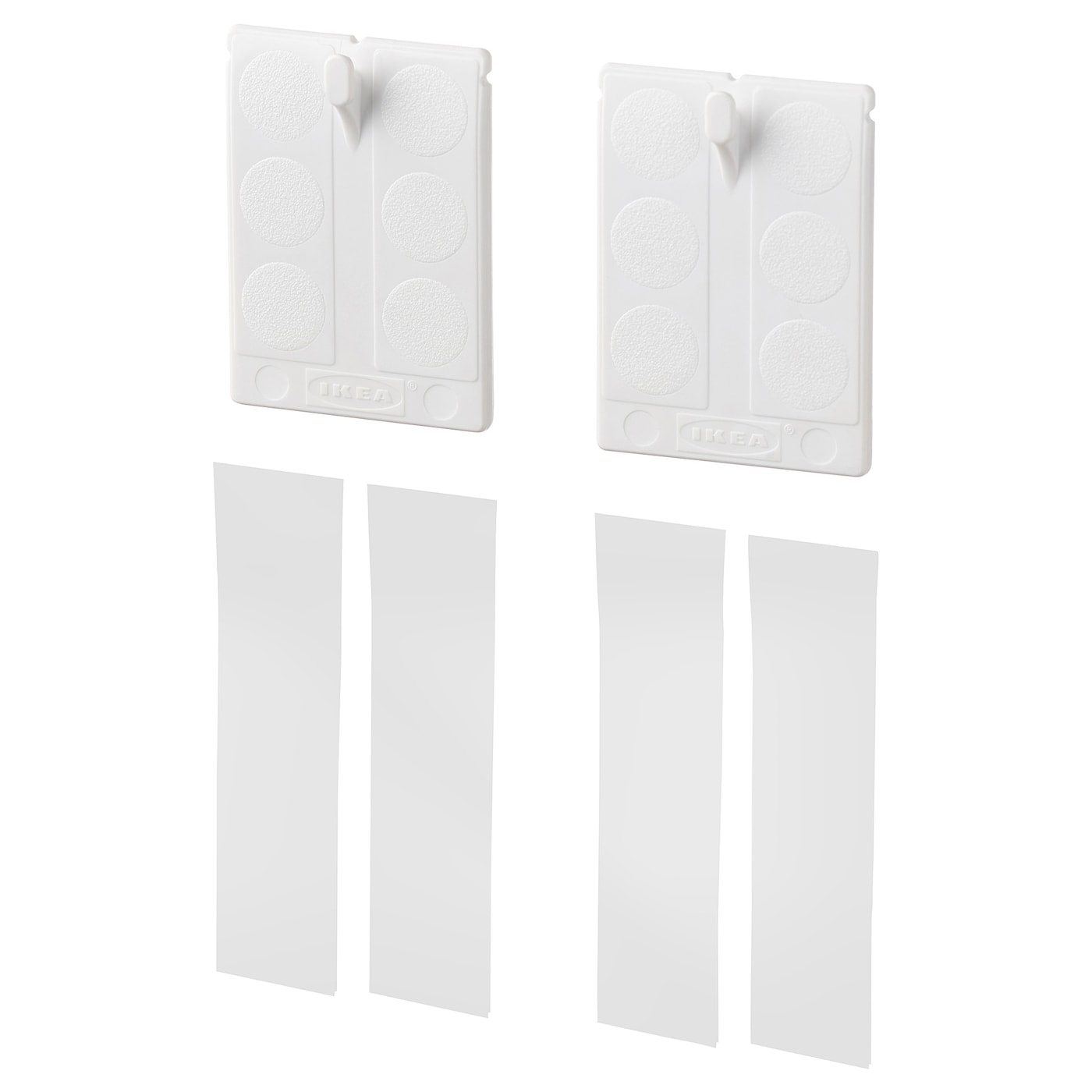 IKEA ALFTA Gancio adesivo per cornice bianco