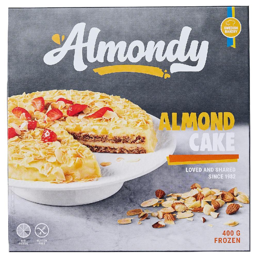 IKEA ALMONDY Torta di mandorle surgelata 400 g