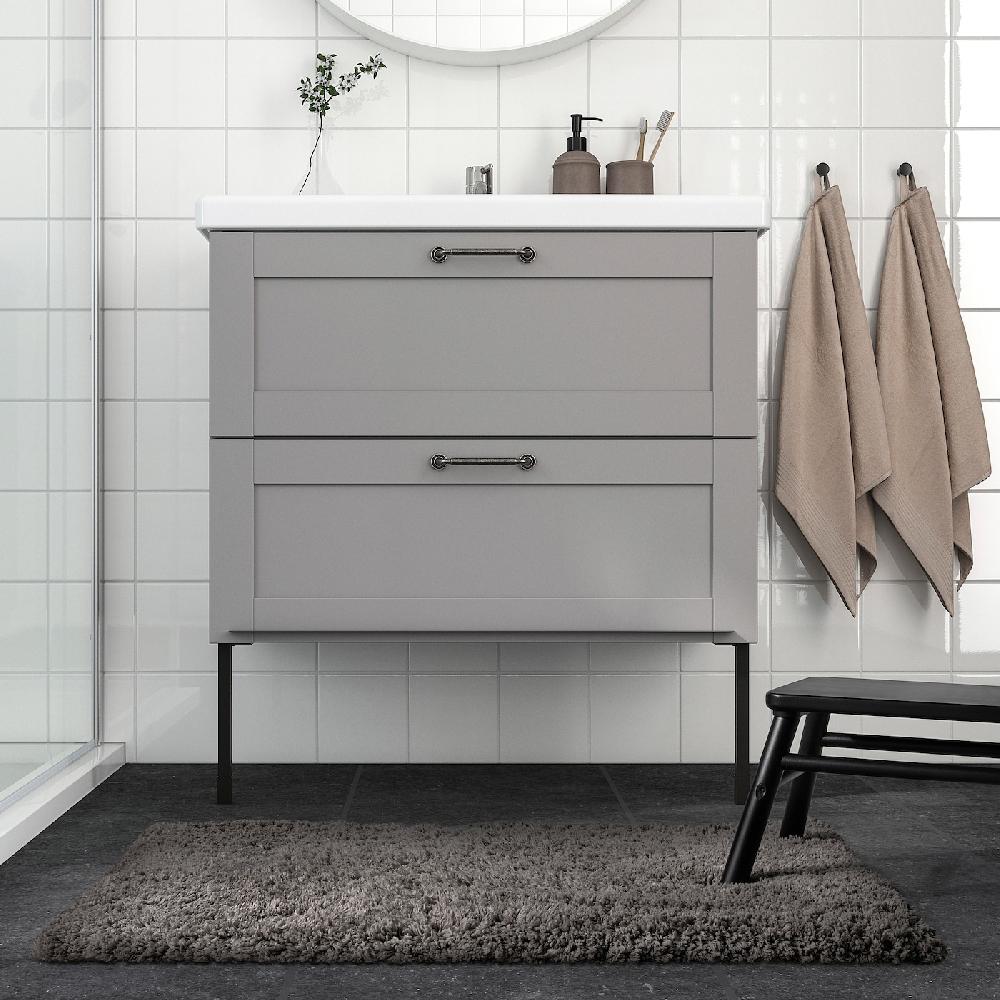 IKEA ALMTJÄRN Tappeto Per Bagno Beige 60x90 Cm