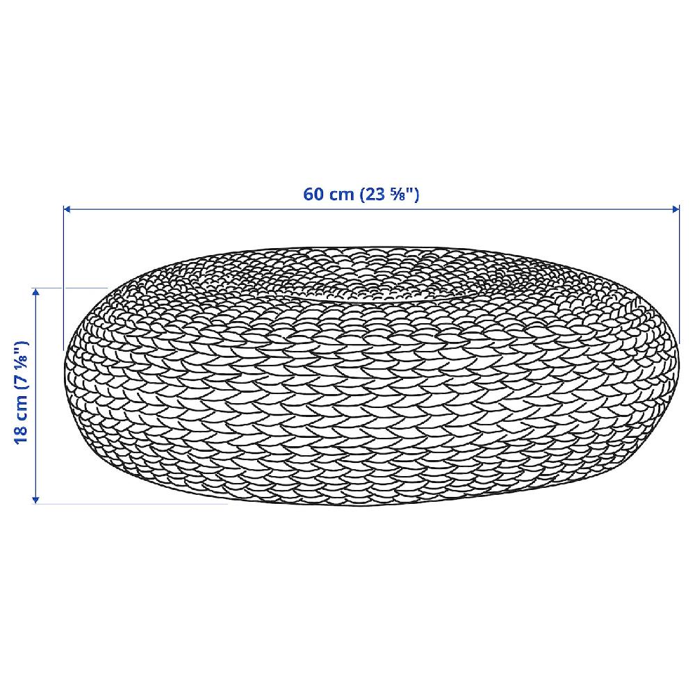 IKEA ALSEDA Poggiapiedi Fibra Di Banano