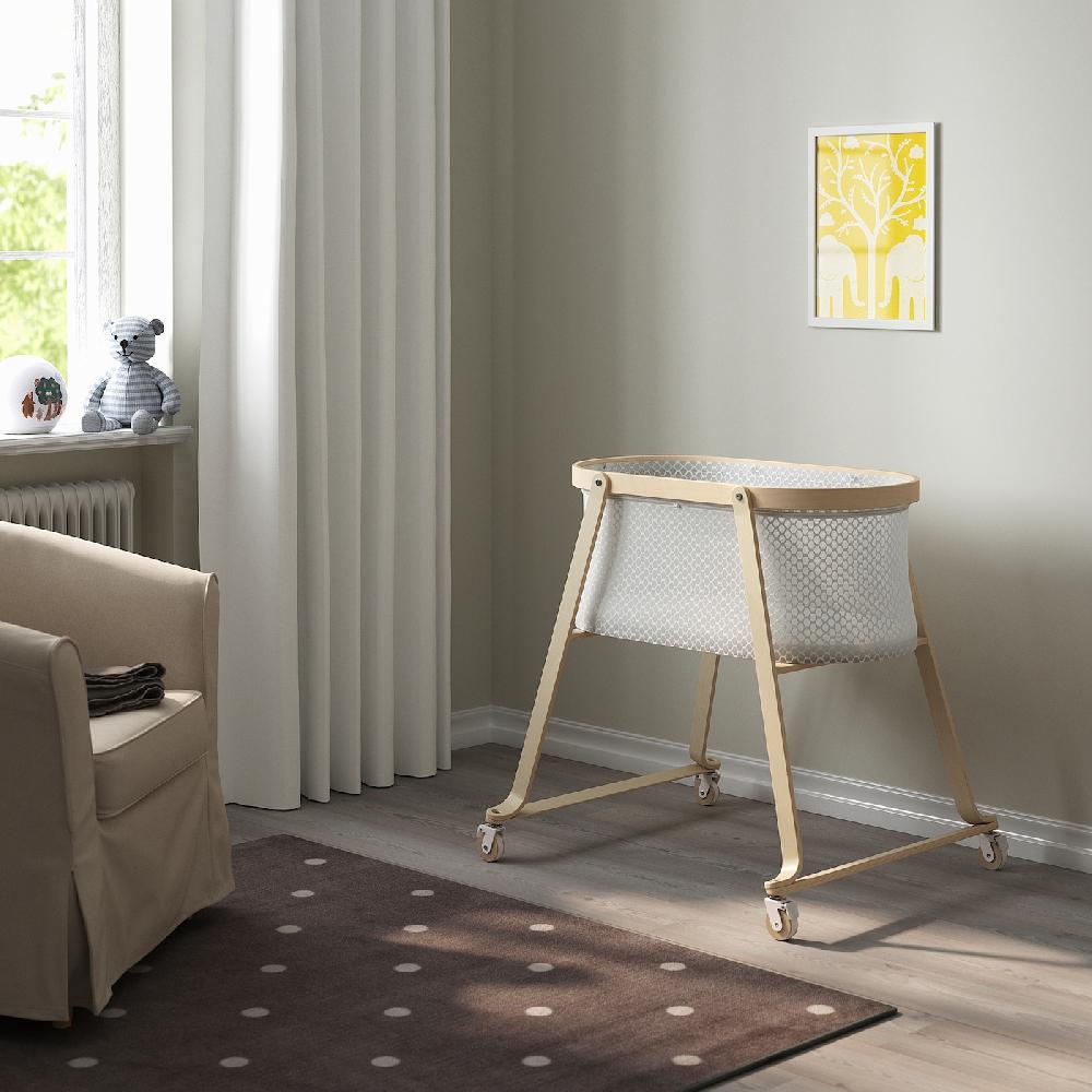 IKEA ÄLSKVÄRD Culla Con Materasso Betulla 40x73 Cm
