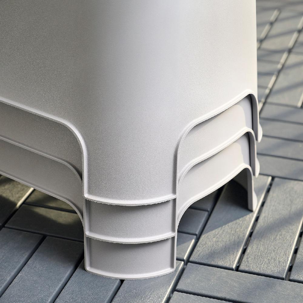 IKEA ASPAREN Fioriera Grigio Da Esterno 89x38 Cm