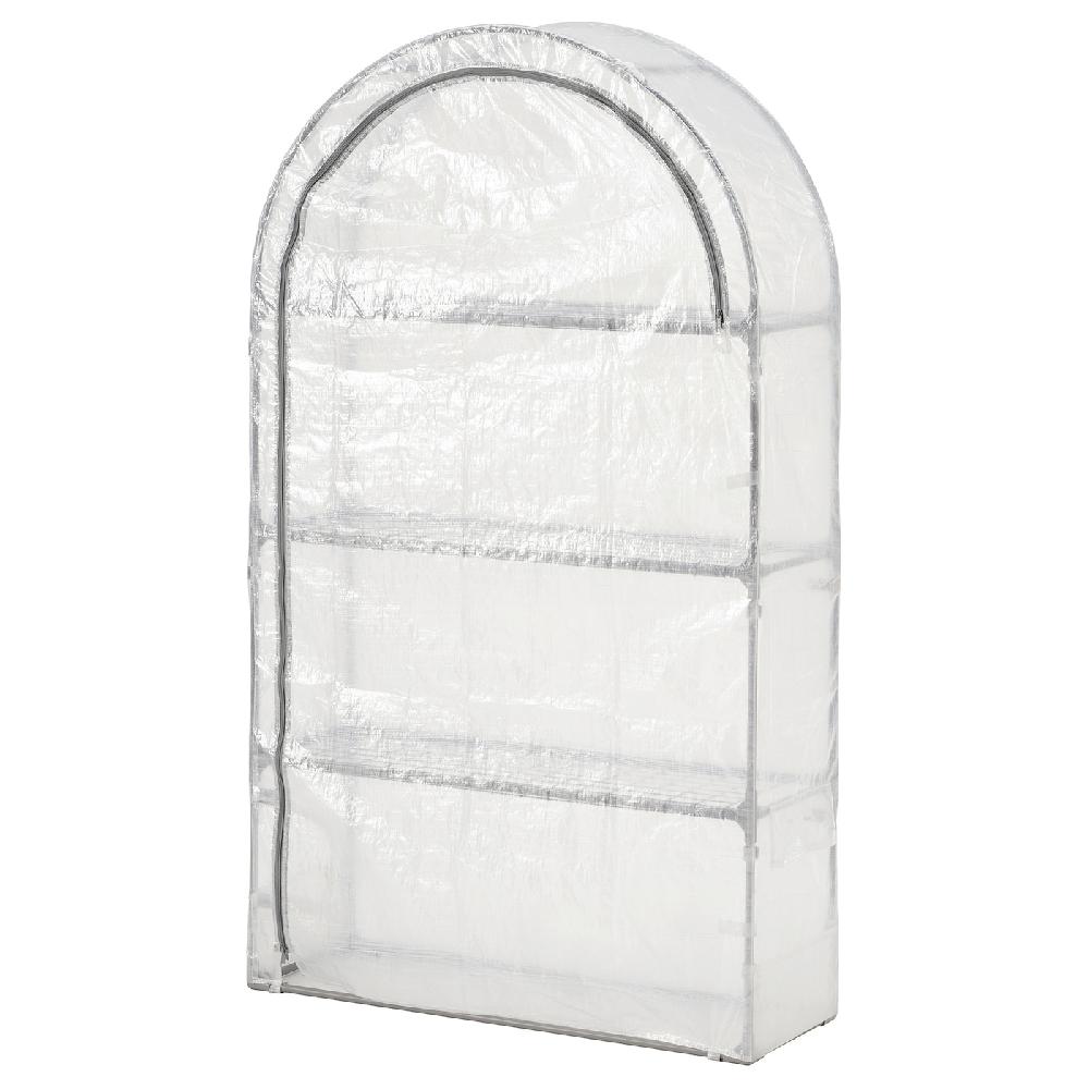 IKEA ASPAREN Serra bianco trasparente 95x32x162 cm