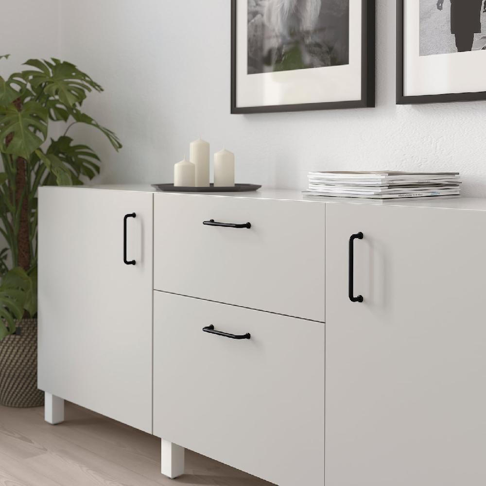 IKEA BAGGANÄS Maniglia Nero 143 Mm