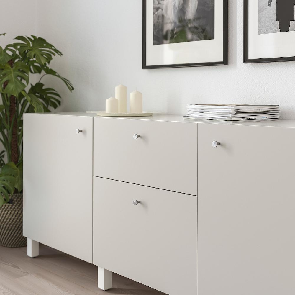 IKEA BAGGANÄS Pomello Inox 21 Mm