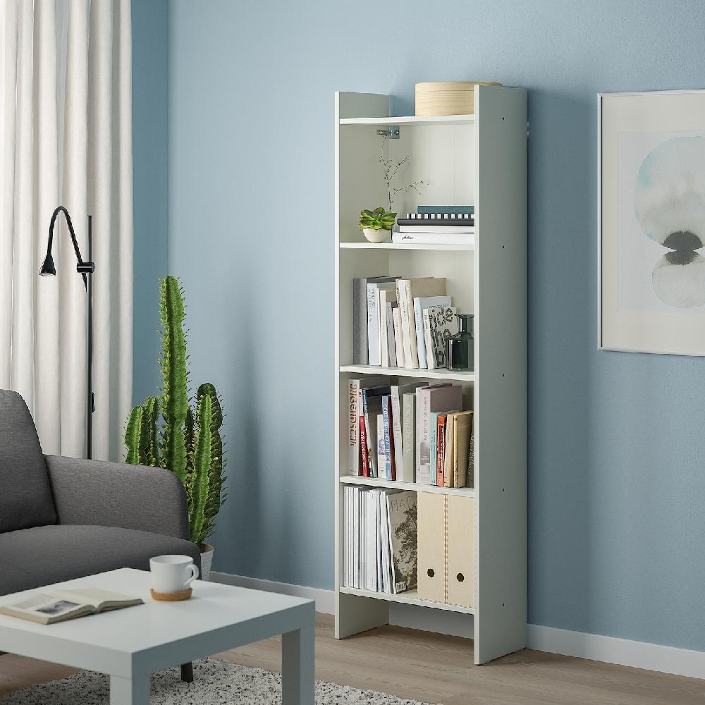 IKEA BAGGEBO Libreria Bianco 50x25x160 Cm