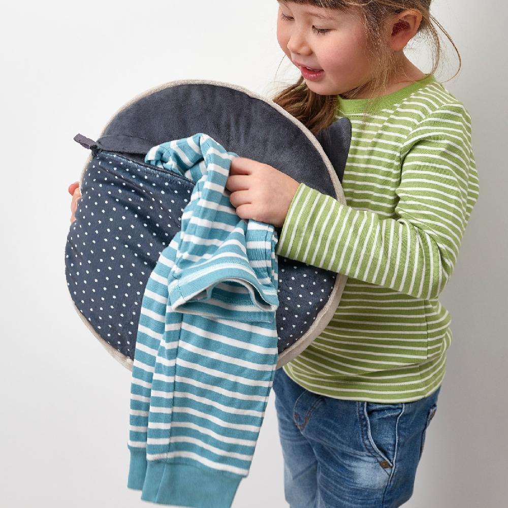 IKEA BARNDRÖM Cuscino Con Tasca Beige 32x8 Cm