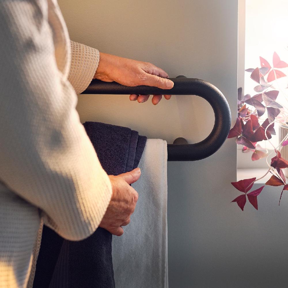 IKEA BÄSINGEN Portasciugamani Antracite 65 Cm