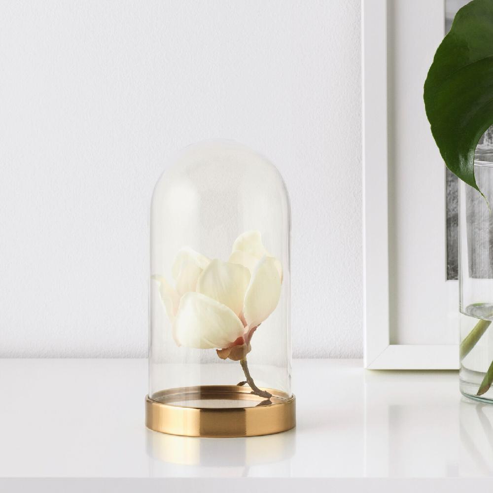 IKEA BEGÅVNING Campana Di Vetro Con Base 19 Cm