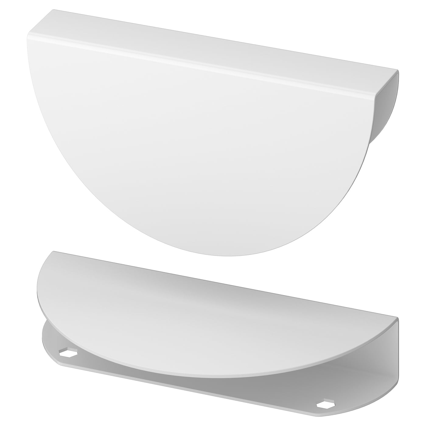 IKEA BEGRIPA Maniglia bianco/semicircolare 130 mm