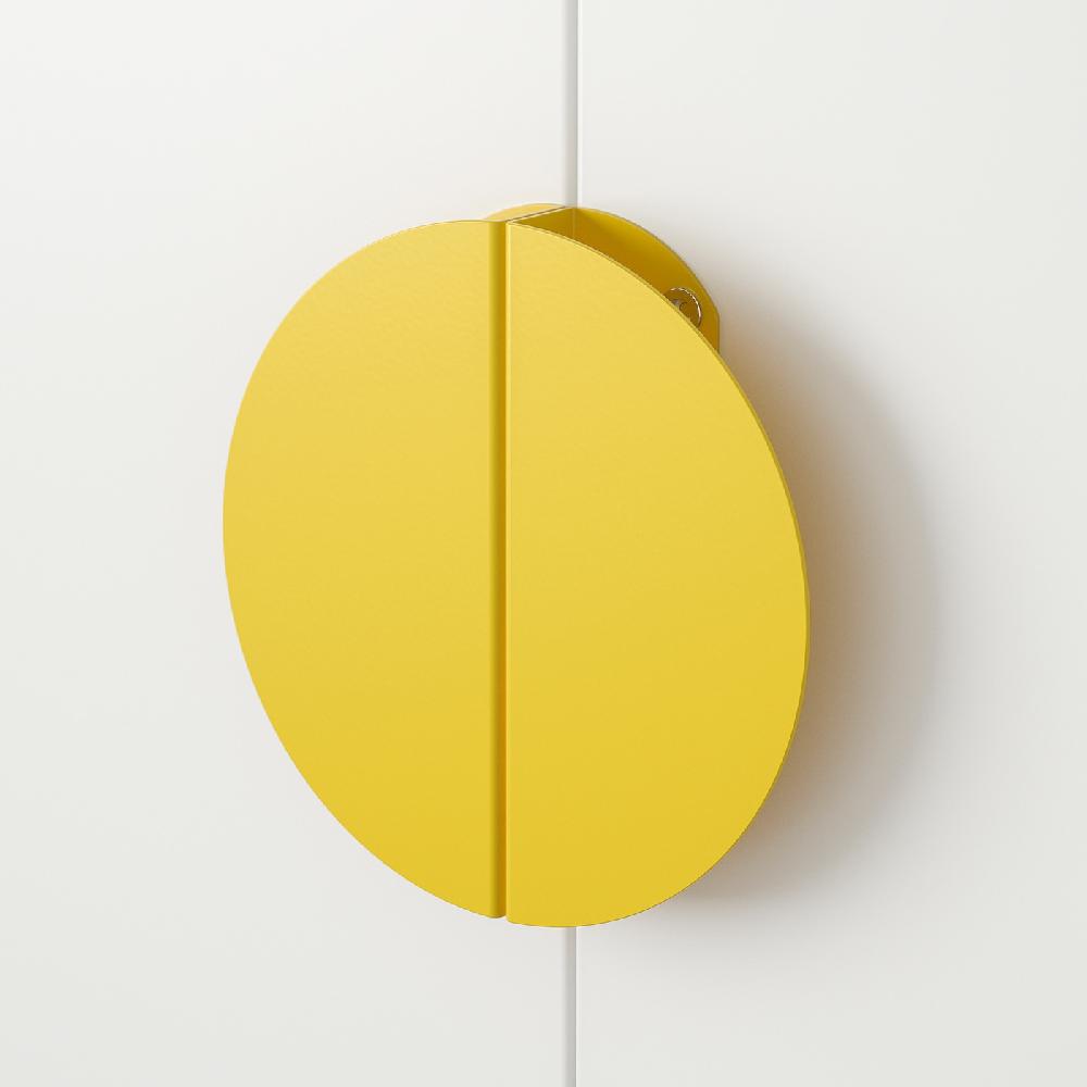 IKEA BEGRIPA Maniglia Giallo/semicircolare 130 Mm