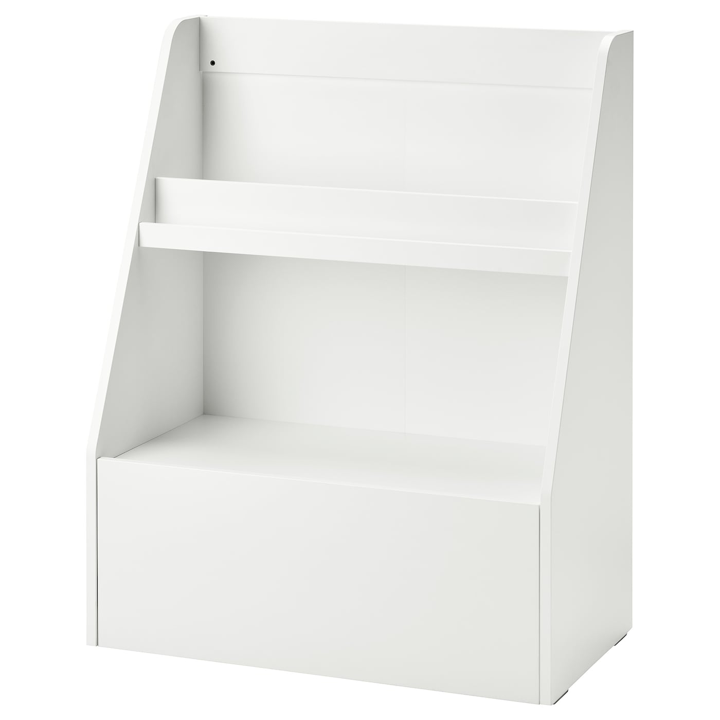 IKEA BERGIG Reggilibri a scomparti bianco