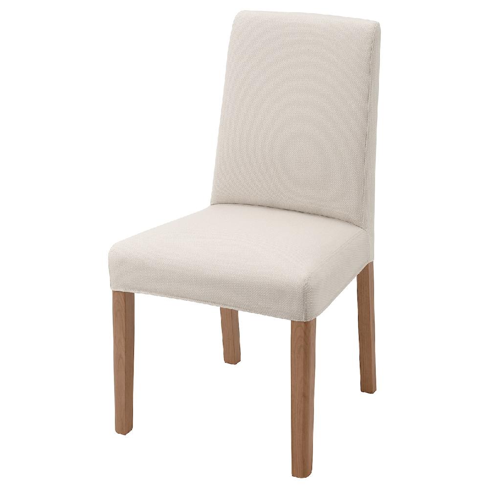 IKEA BERGMUND Sedia effetto rovere/Hallarp beige