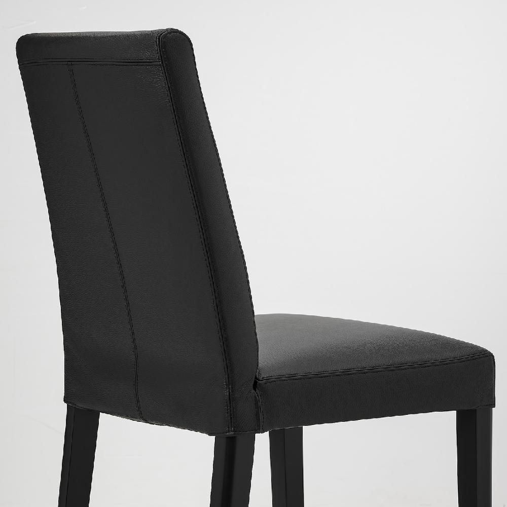 IKEA BERGMUND Sedia Nero/Glose Nero