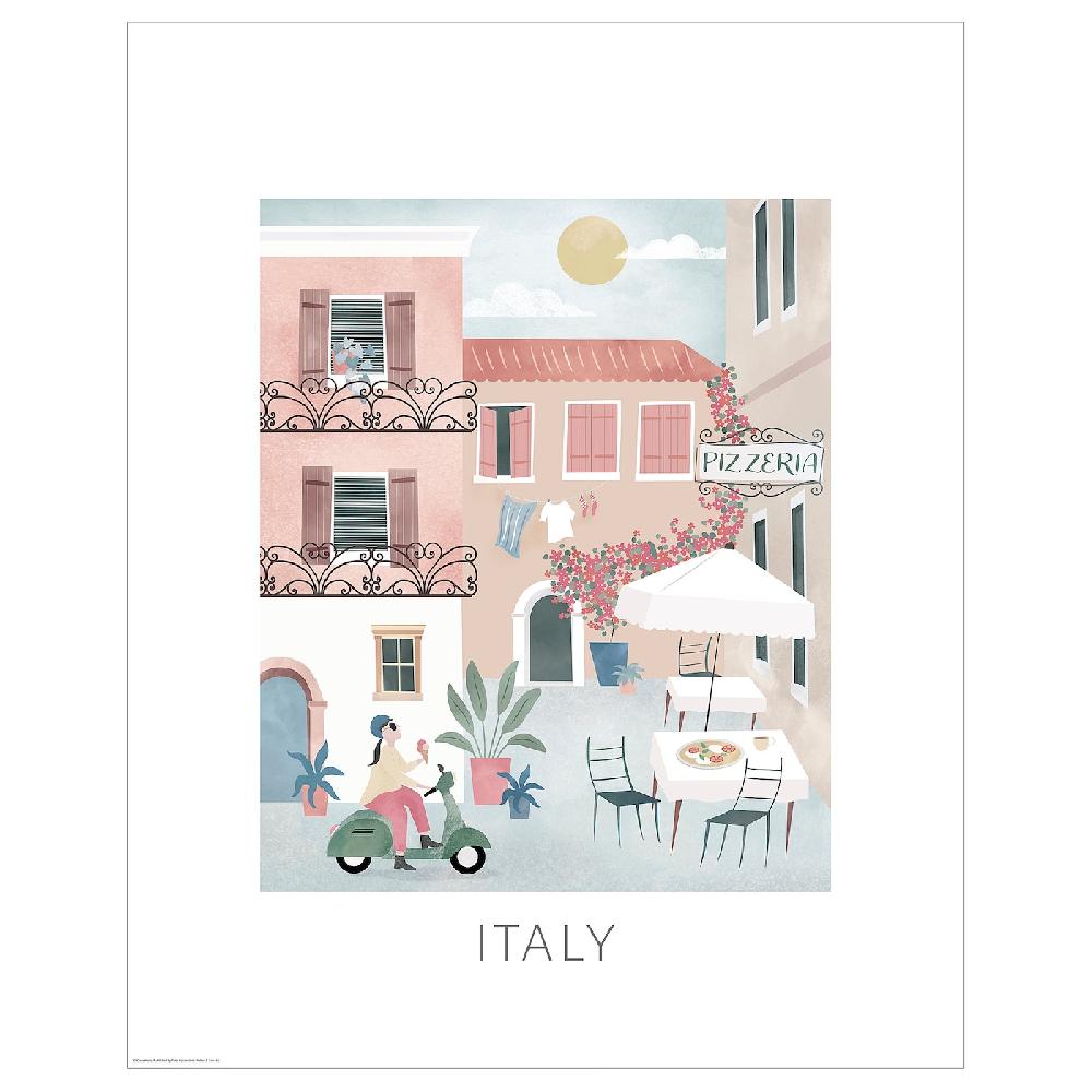 IKEA BILD Poster illustrazione Italia 40x50 cm