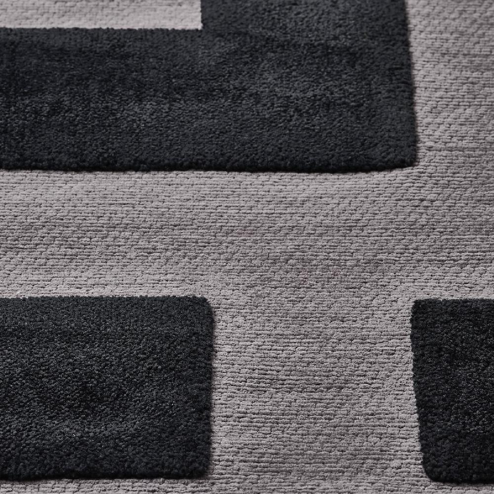 IKEA BLÅSKATA Tappeto Nero/grigio 105x160 Cm