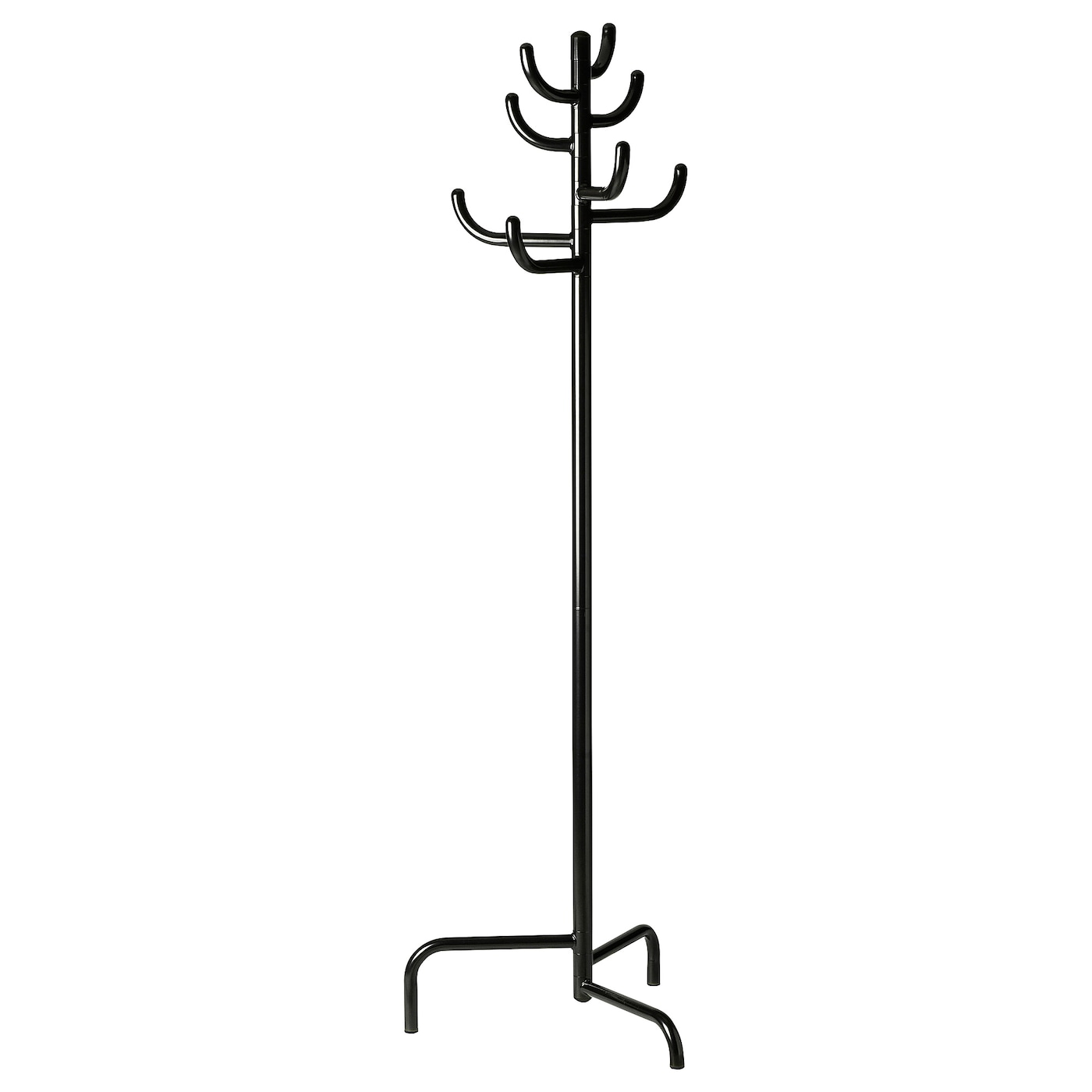 IKEA BONDSKÄRET Appendiabiti da terra nero 175 cm