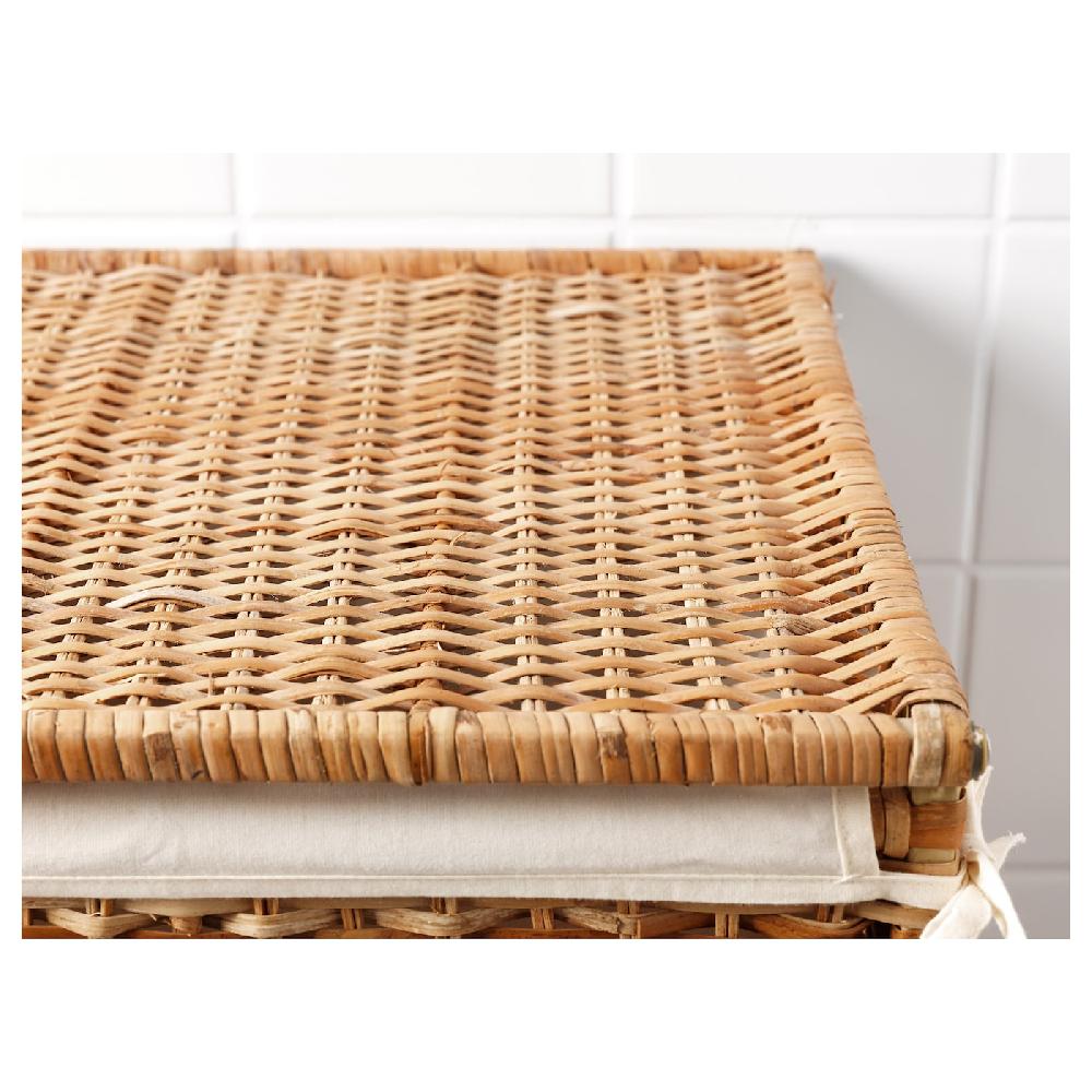 IKEA BRANÄS Cesta Per Bucato Rivestita Rattan 80 L