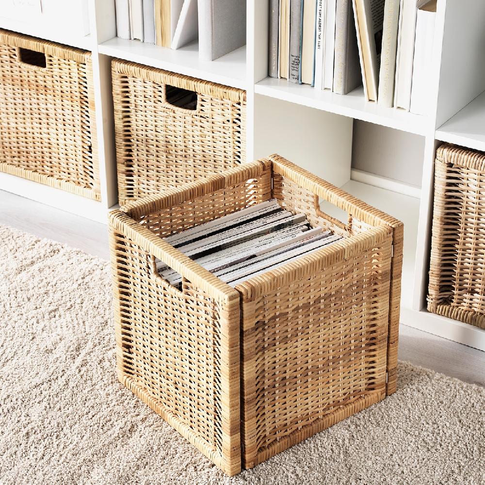 IKEA BRANÄS Cestino Rattan 32x34x32 Cm