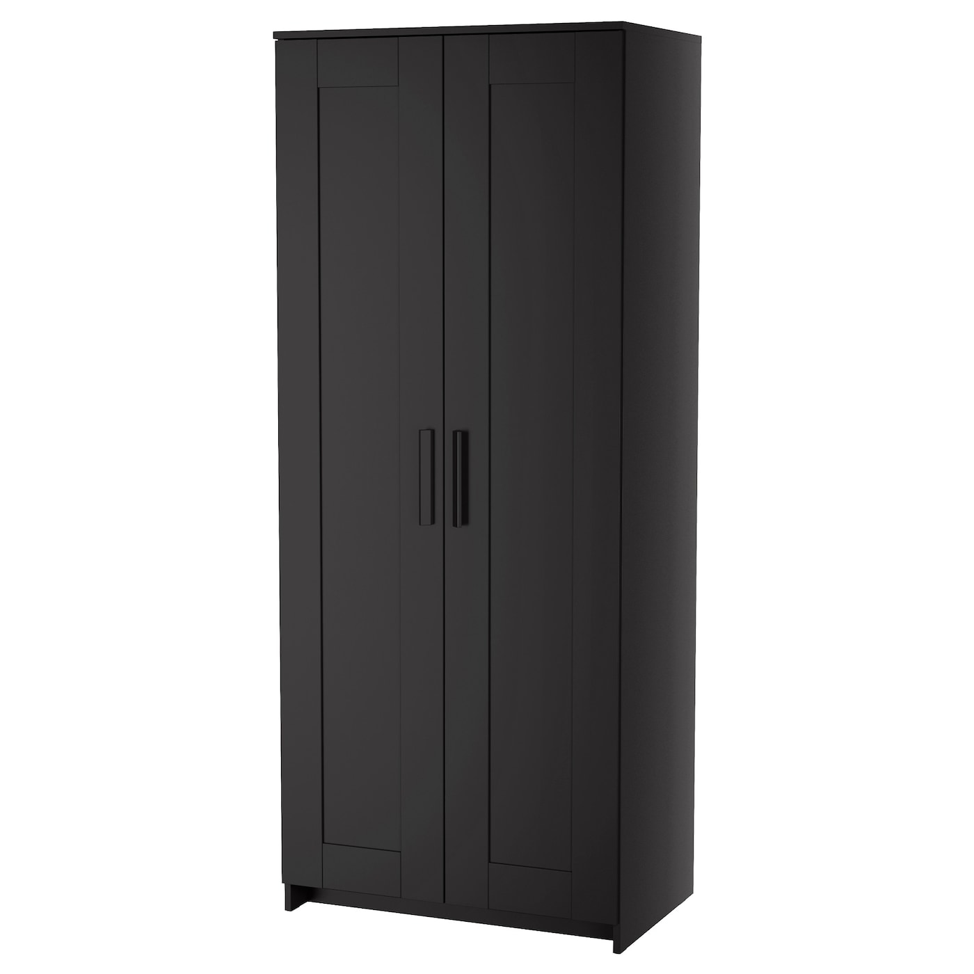 IKEA BRIMNES Guardaroba a 2 ante nero 78x190 cm