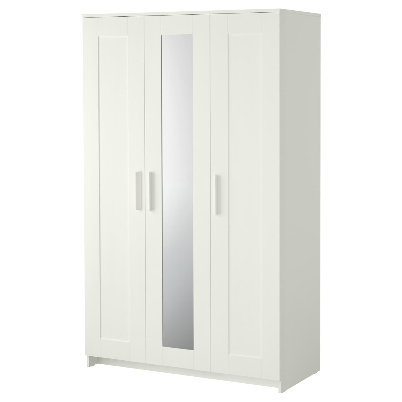IKEA BRIMNES Guardaroba a 3 ante bianco 117x190 cm