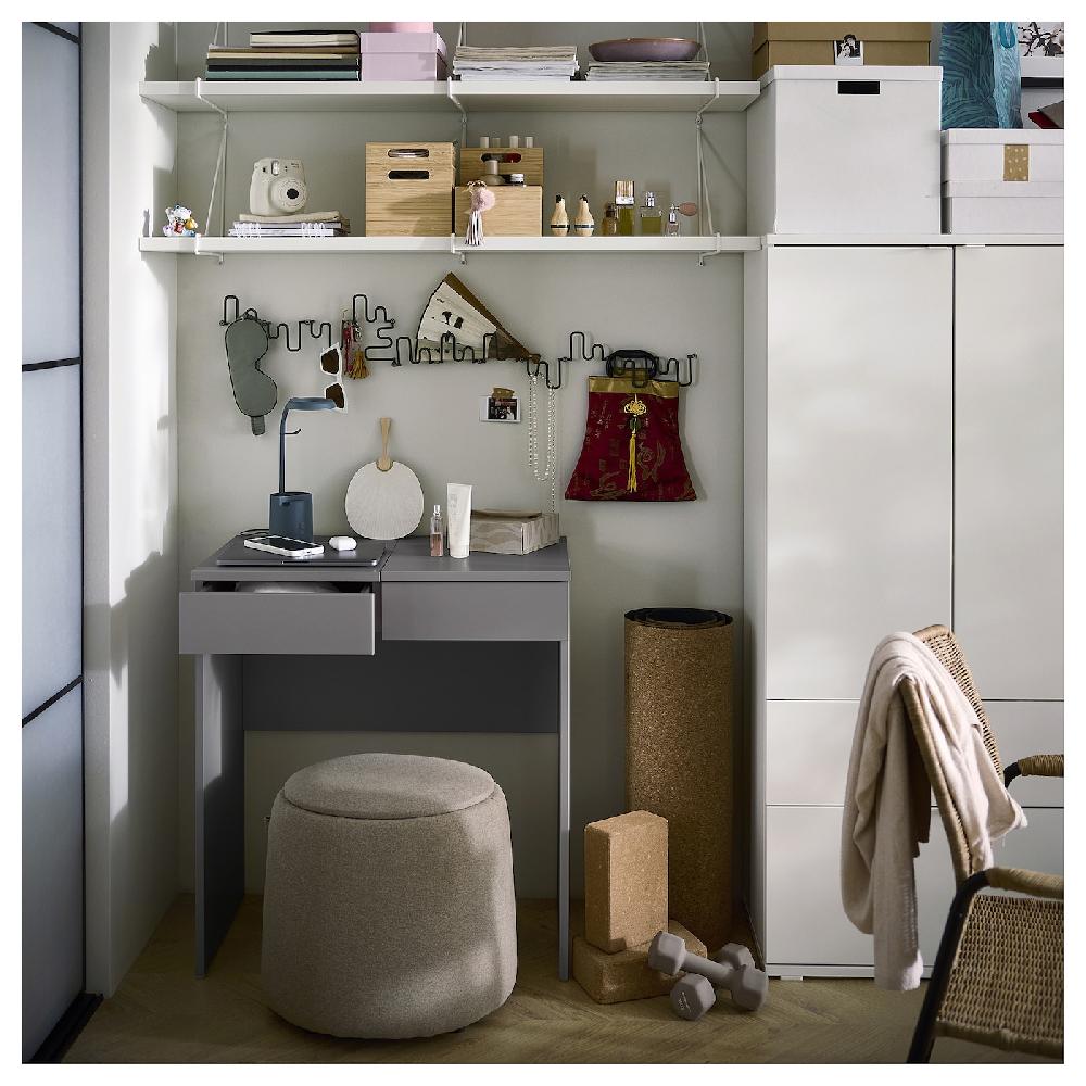 IKEA BRIMNES Toeletta Grigio 70x42 Cm